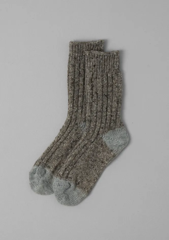 Socks & Tights-TOAST Decka Wool Socks Grey