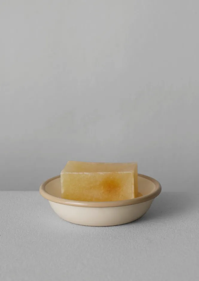 Bathroom-TOAST Enamel Soap Dish Putty/Cream