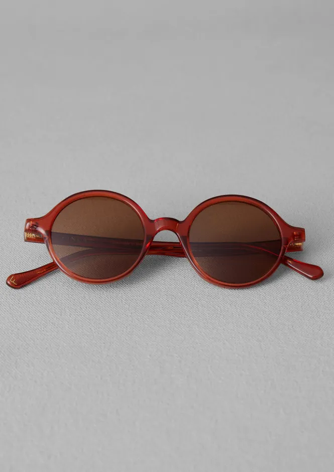 Sunglasses-TOAST Finlay and Co Argyll Sunglasses Cinnamon