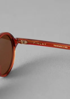 Sunglasses-TOAST Finlay and Co Argyll Sunglasses Cinnamon