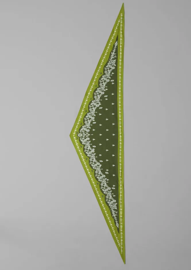 Hats, Scarves & Gloves|Hats, Scarves & Gloves-TOAST Garden Bloom Cotton Bandana Olive