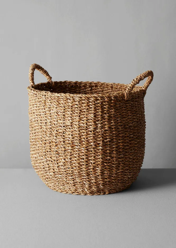 Baskets-TOAST Large Hogla Storage Basket Natural