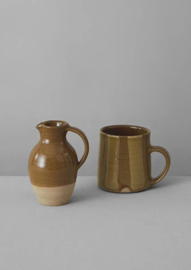 Ceramics|Tableware-TOAST Lily Pearmain Small Jug Ochre