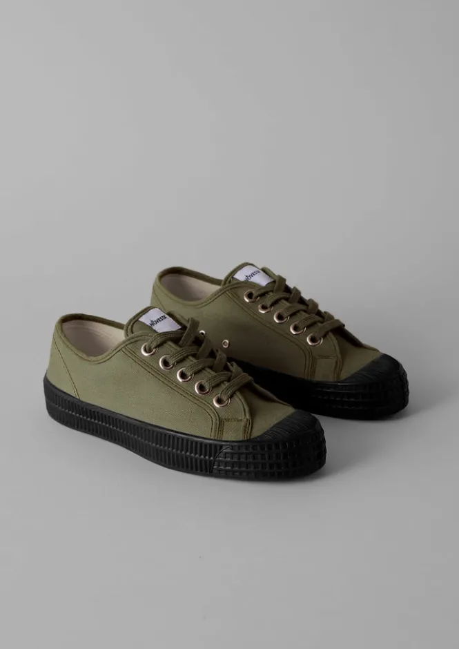 Trainers & Plimsolls-TOAST Novesta Star Master Plimsolls Artichoke