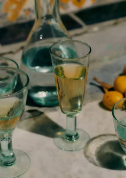 Glass|Tableware-TOAST Recycled Bolivian Wine Glasses Set Clear