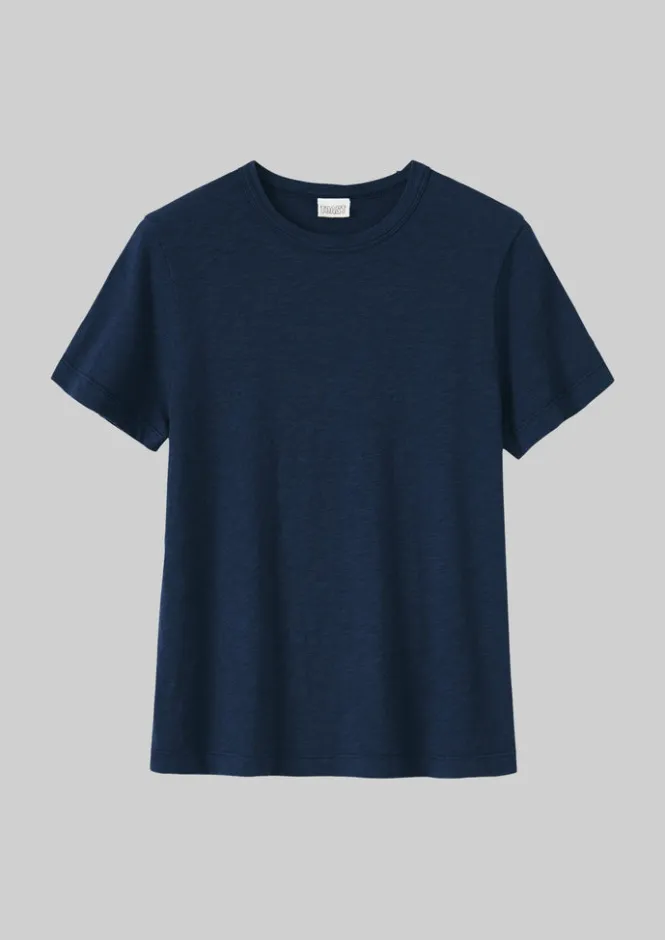 Jersey|Tops & Tees-TOAST Sadie Organic Cotton Boy Tee DarkIndigo