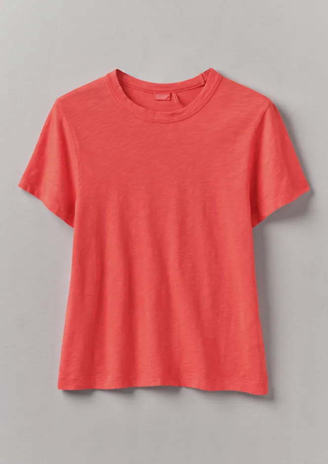 Jersey|Tops & Tees-TOAST Sadie Organic Cotton Boy Tee Poppy