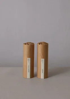 Candles & Holders-TOAST Skar Organics Dyed Beeswax Pillar Candle Matcha