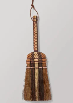 Outdoor|Kitchen-TOAST Sorghum Stripe Short Handled Brush Cocoa