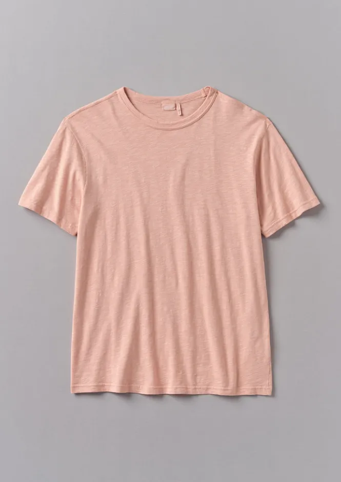 Tops & Tees-TOAST Theo Organic Cotton Short Sleeve Tee NectarPink